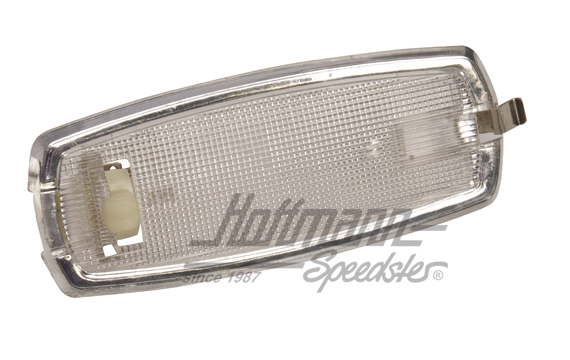Plafoniera interna, Furgone T2, con bordo cromato, 67-75 | 211 947 111 B | 097-1939