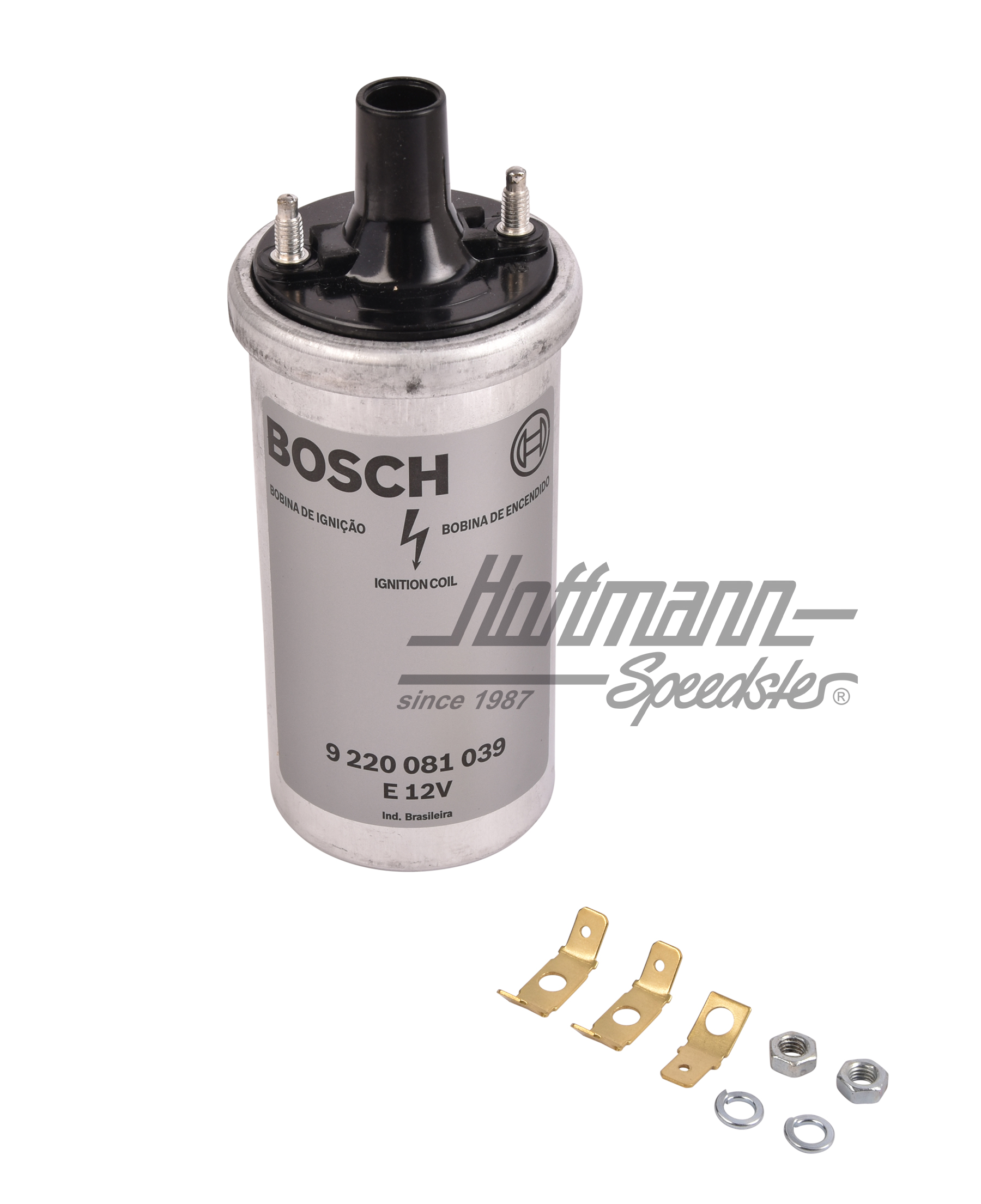 Bobina d'accensione Bosch, 12V, 3.4 Ohm, "argento" | 113 905 115 | 020-0400-05