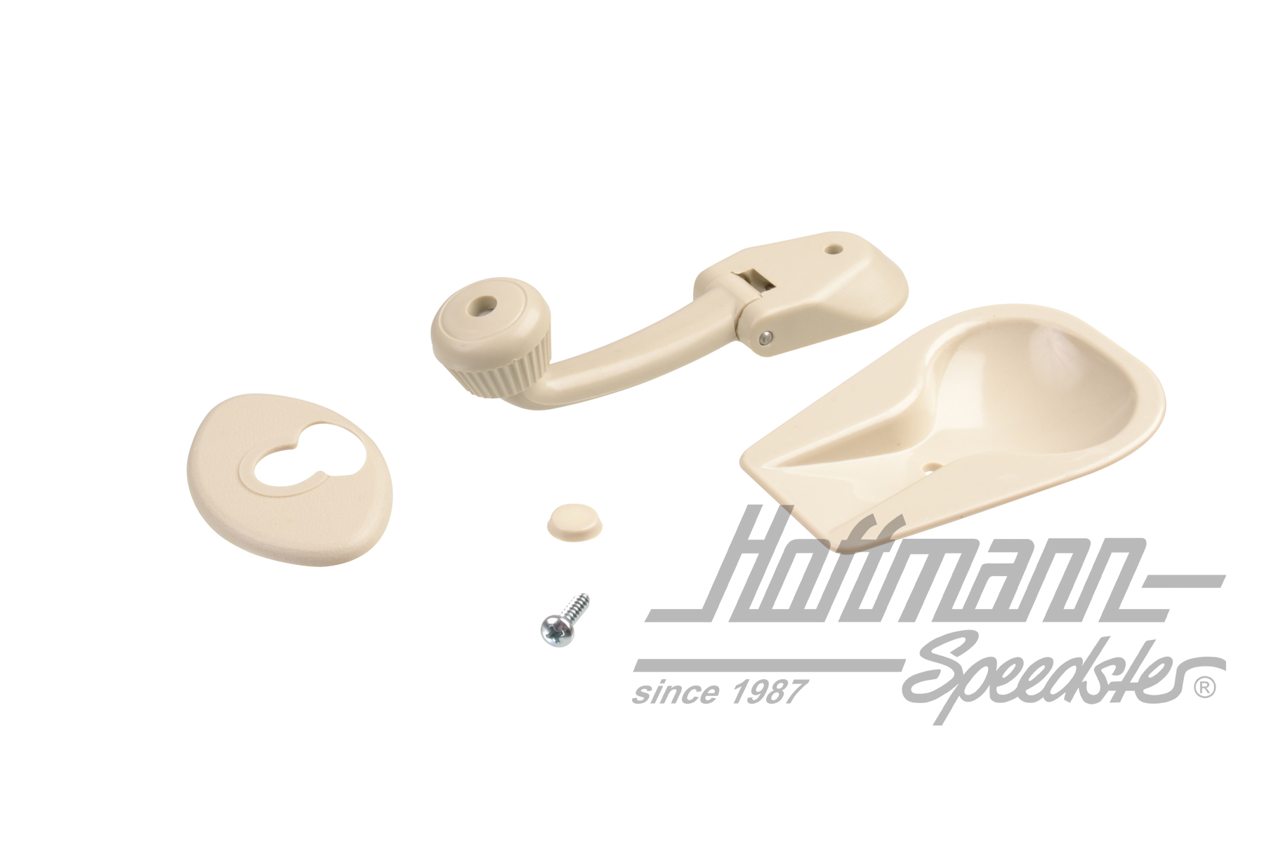 Set di riparazione, manovella tetto apribile, beige                                                 