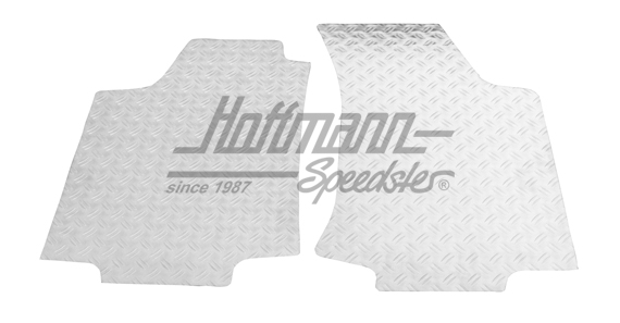 Tappetini, alluminio, 2 pezzi, anteriore, Golf 1 |  | 200-6300
