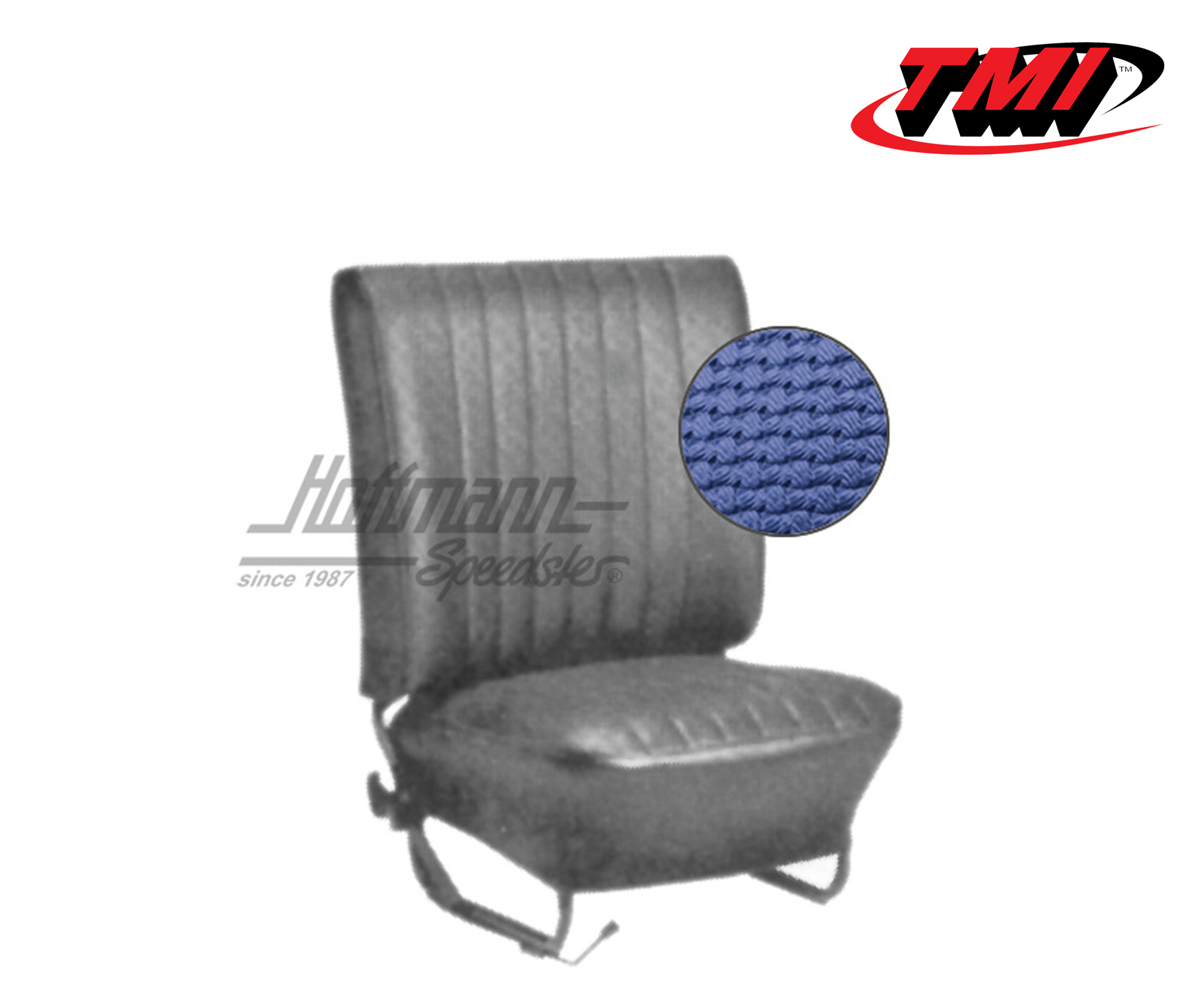 Coprisedili, Berlina, 64-67, tessuto di cestino, blu | 43-1124-08 | 055-5520