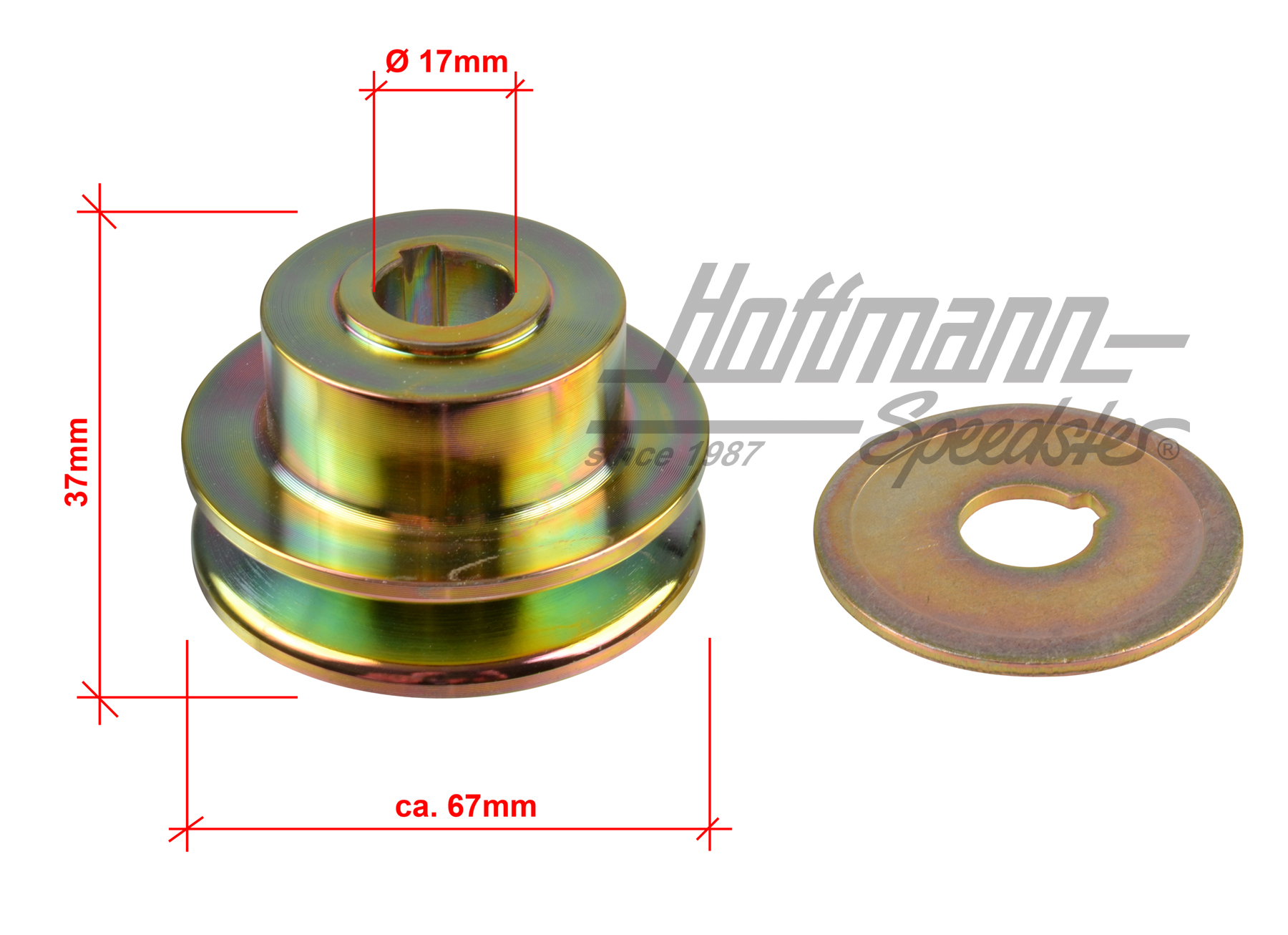 Puleggia della cinghia, alternatore, Bosch
 | 068 903 119 J | 209-0360-10