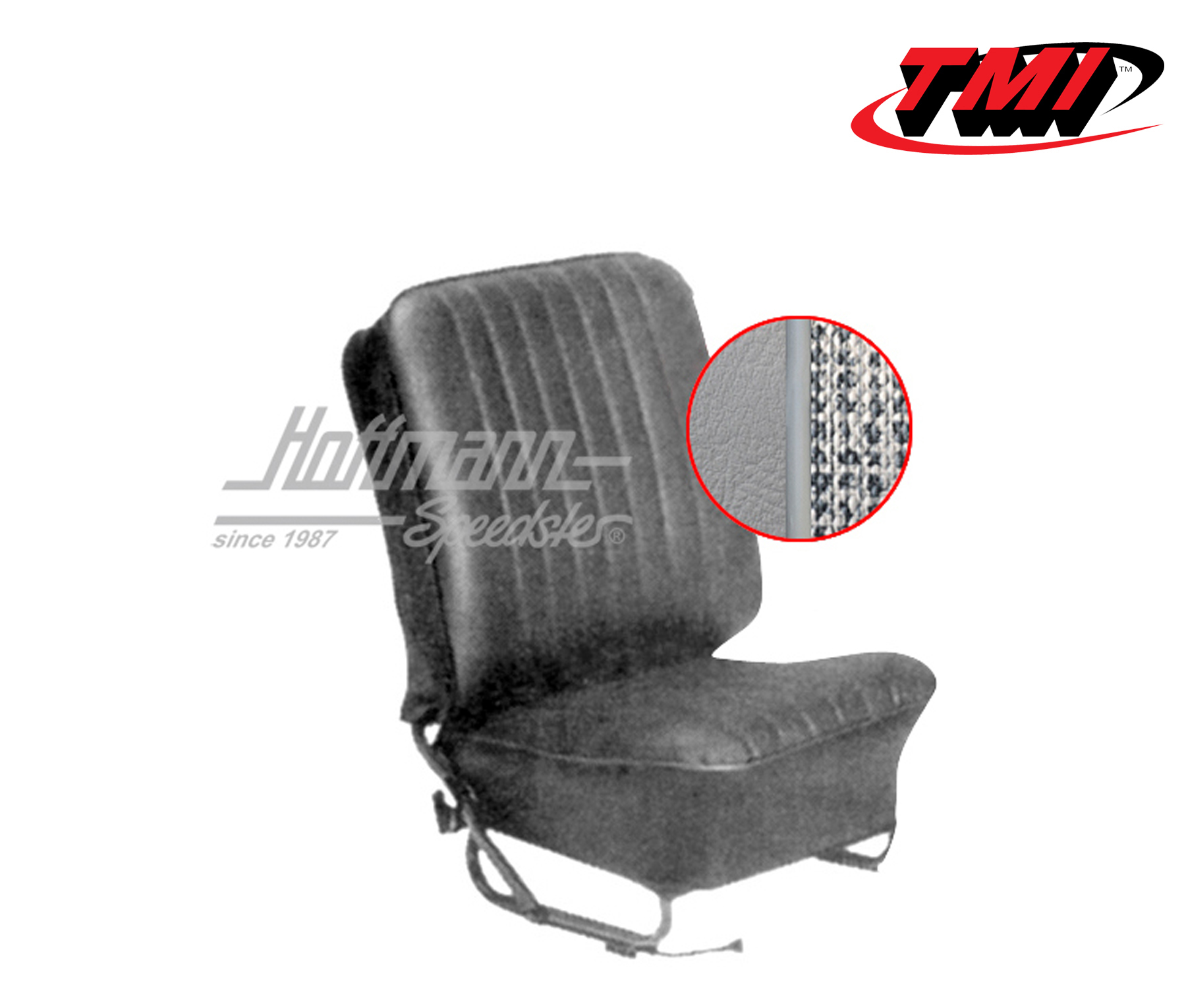 Coprisedili, Berlina, 57-64, tessuto mesh, griggio | 43-1123-16-334 | 055-5635-15