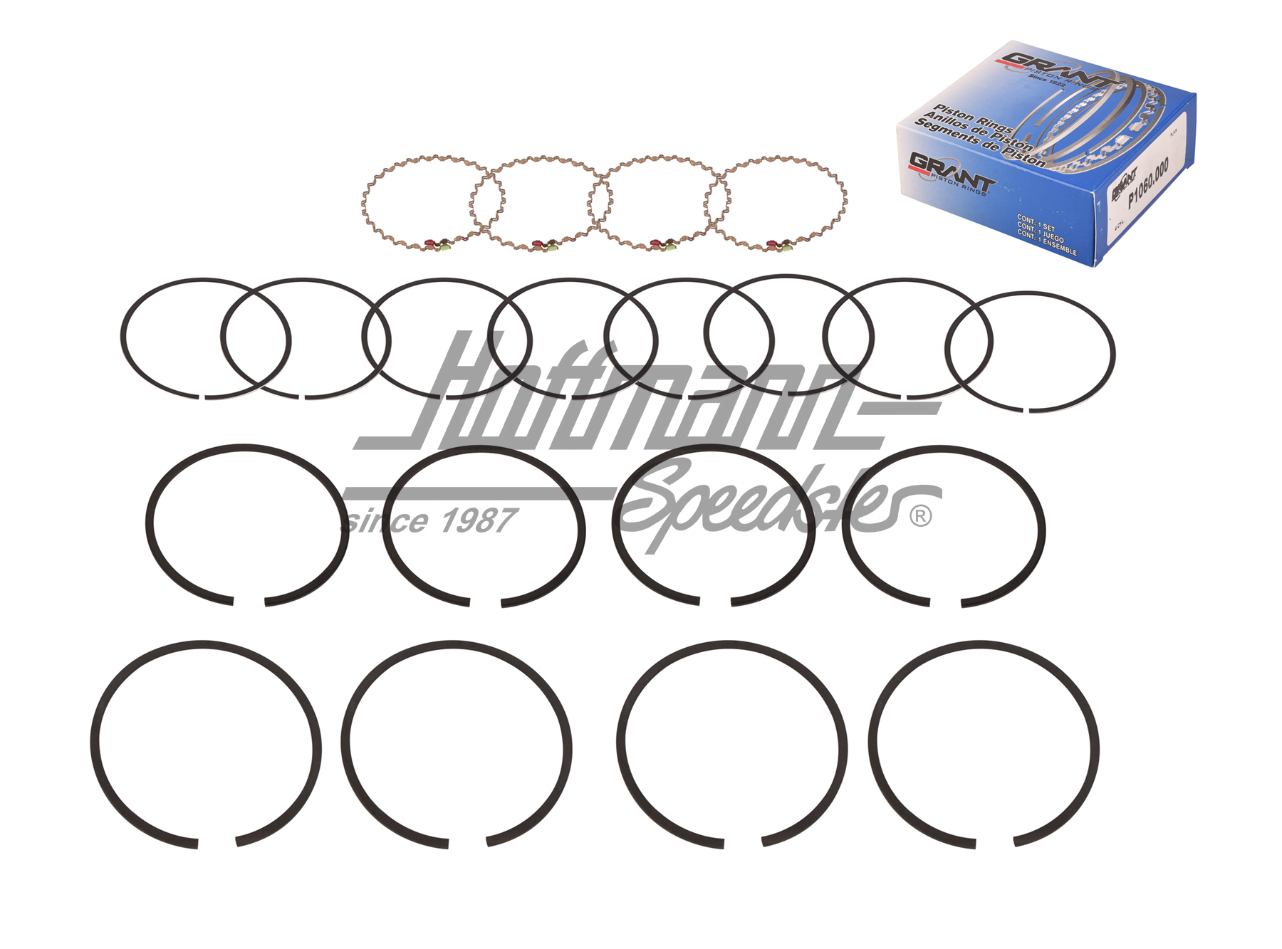 Anelli del pistone 92 mm, per 4 pistoni | VW9200T1RO | 010-0527-10