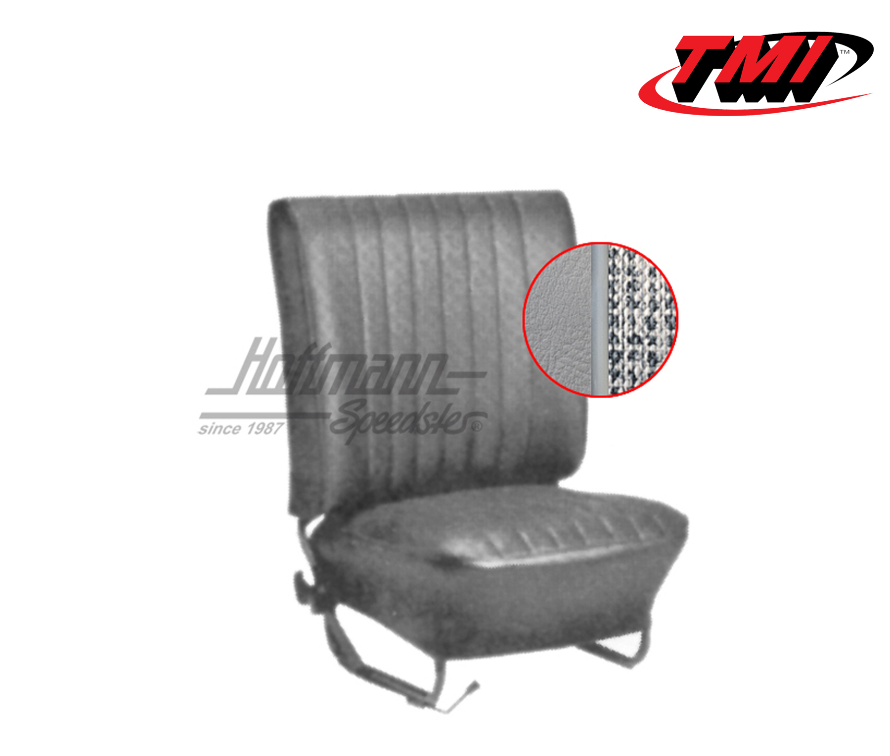 Coprisedili, Cabriolet, 64-67, tessuto mesh, griggio | 43-1323-16-334 | 055-6535-15