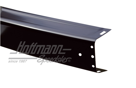 Paraurti, Furgone T3, 79-, anteriore, nero | 251 807 111 | 370-2005