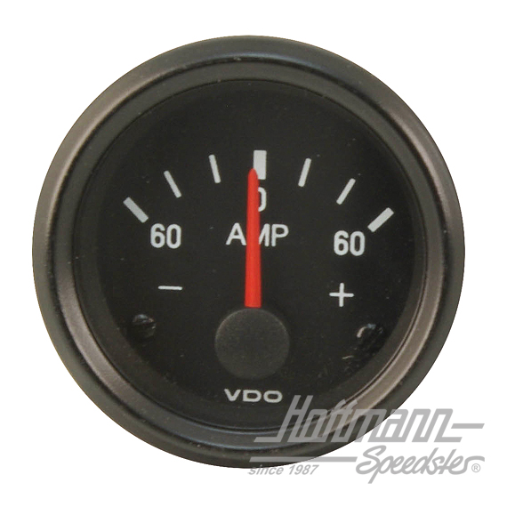 Amperometro, "Cockpit inter", 60-0-60 Amp | 190 037 002 G | 021-0220