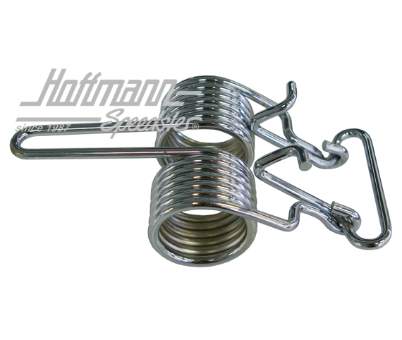 Molla cofano motore, cromata, 8.67- | AC 827 901 | 020-0730
