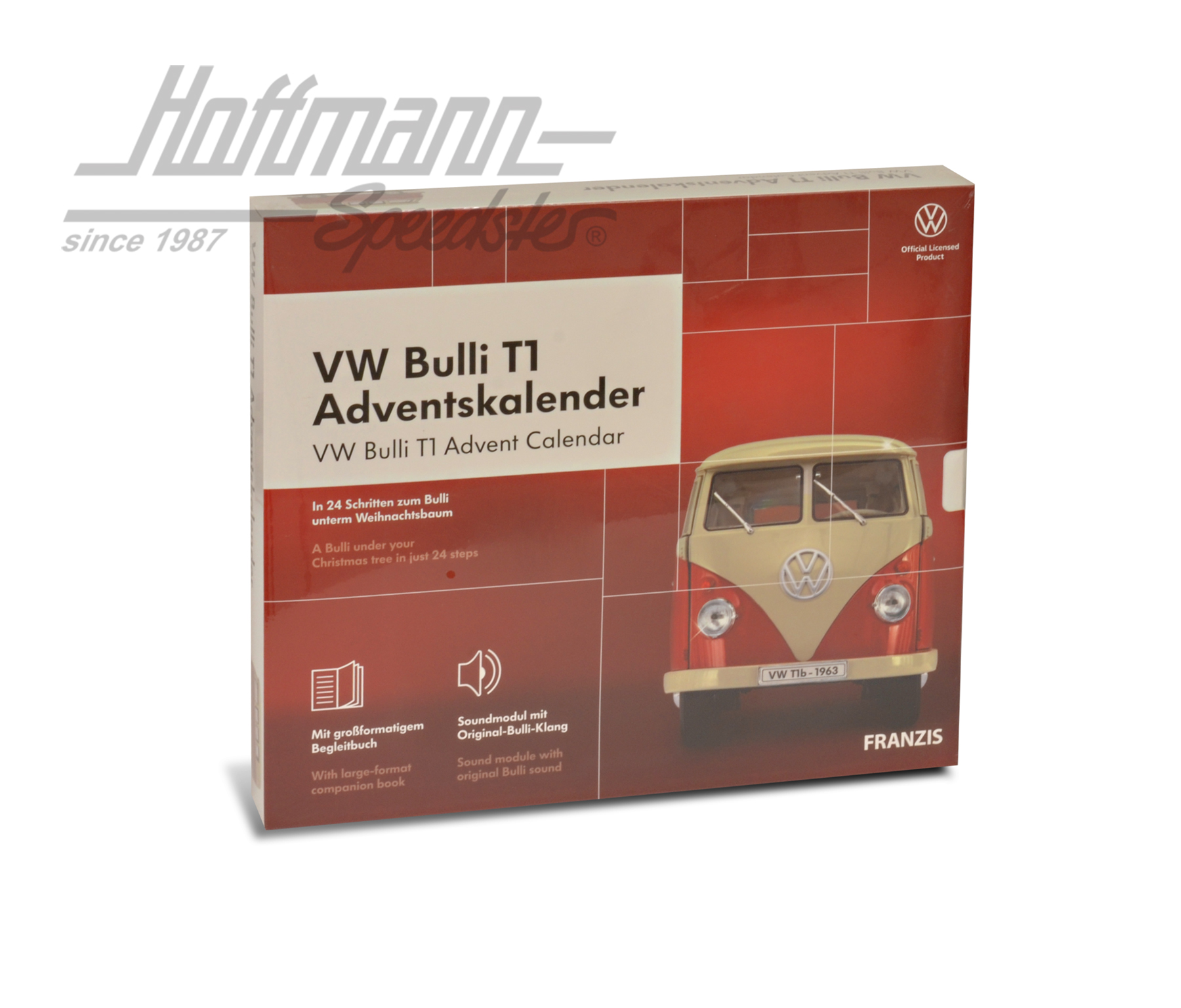 Calendario dell'Avvento VW Bulli T1, con Furgone T1 | 40 19631 167111-0 | 046-1210