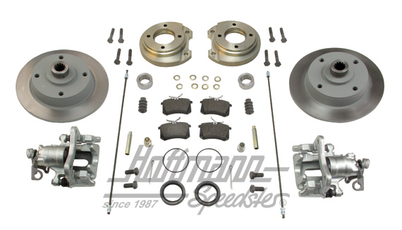 Freno a disco H4, 4 fori / PCD 130, braccio obliquo | BA KER 3 HS | 020-3906