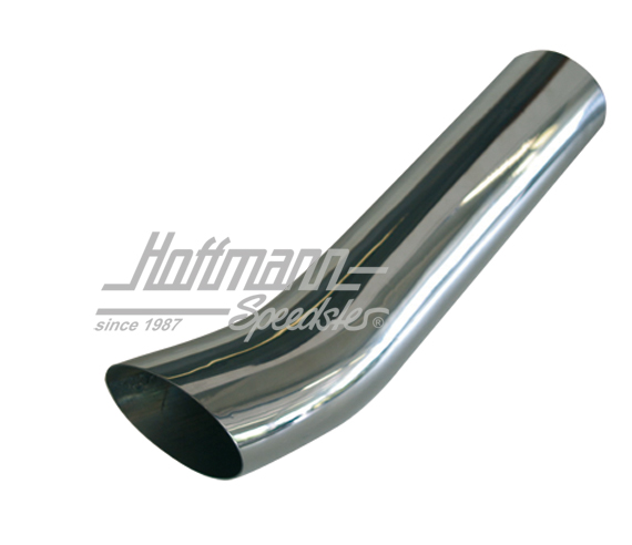 Terminale di scarico DTM, lucidato, 76 mm | TU 251 001 | 120-6273