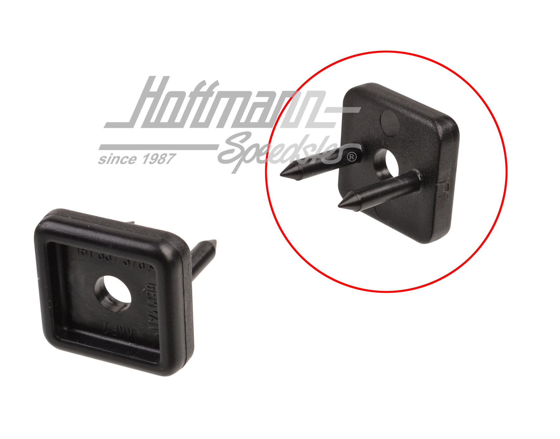 Clip, tappo, cruscotto, Golf 2 | 191 857 376 A | 208-1516-08