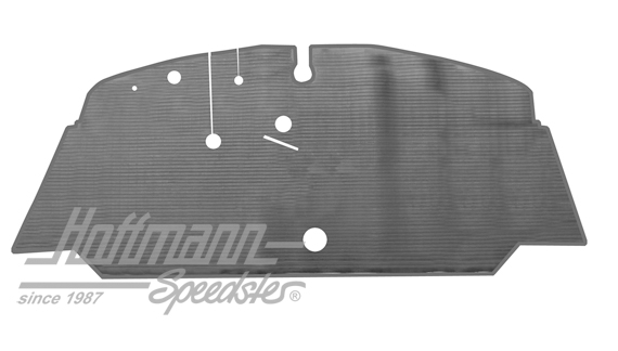 Tappeto di gomma, cabina conduttore, Furgone T1, 3.55-5.59 | 211 863 711 A | 098-0000-30