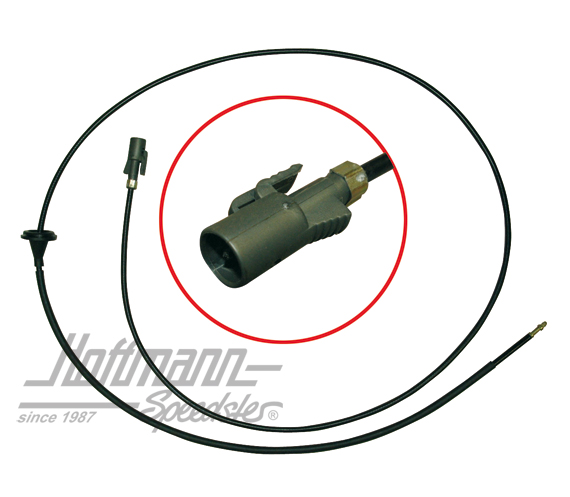 Cavo tachimetro, Furgone T3, 7.81-7.92 | 251 957 803 E | 340-7706