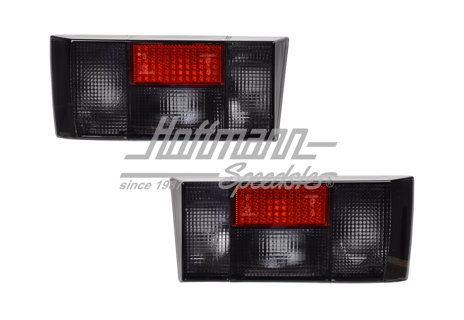 Luci posteriori, Golf 1, 74-93, nerofumo/rosso | 171 945 111 K / 171 945 112 K | 190-4390-60