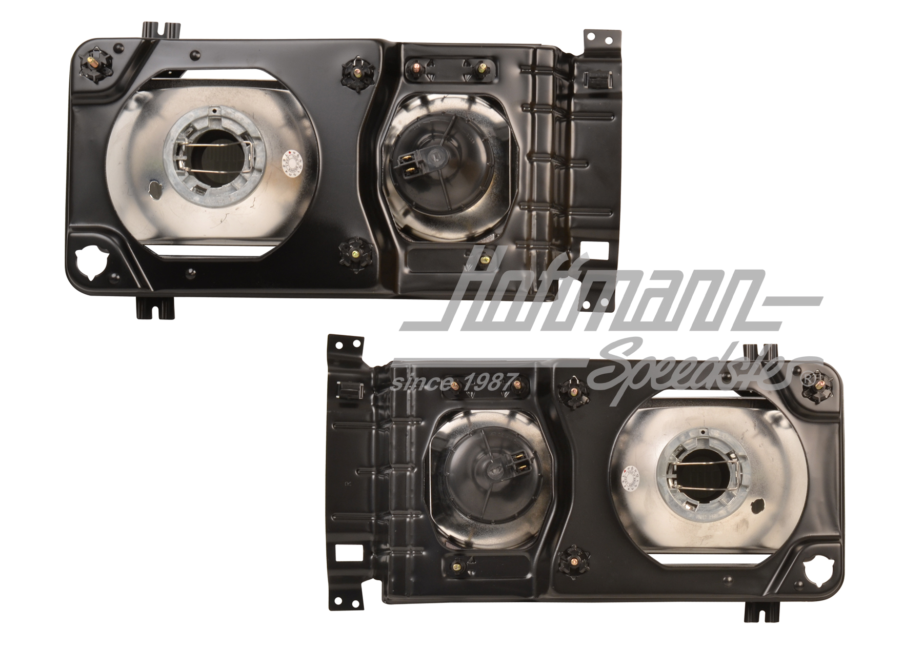 Set di fari, Furgone T3, angolari, nero                                                             
