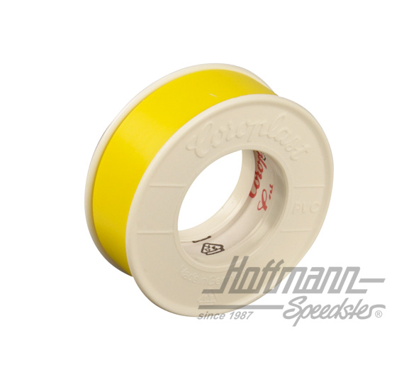 Nastro isolante, 10 metri, giallo | 50 272 112 | 020-0869-07