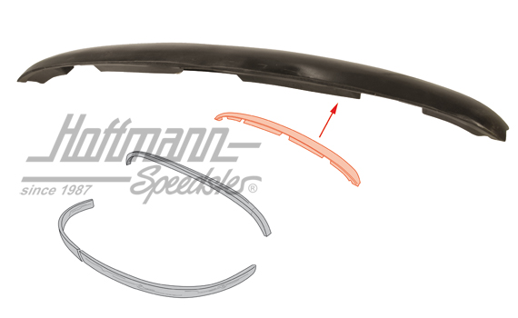 Centina parabrezza, Karmann Ghia, -11.68 (legno) | 141 871 503 | 060-4100