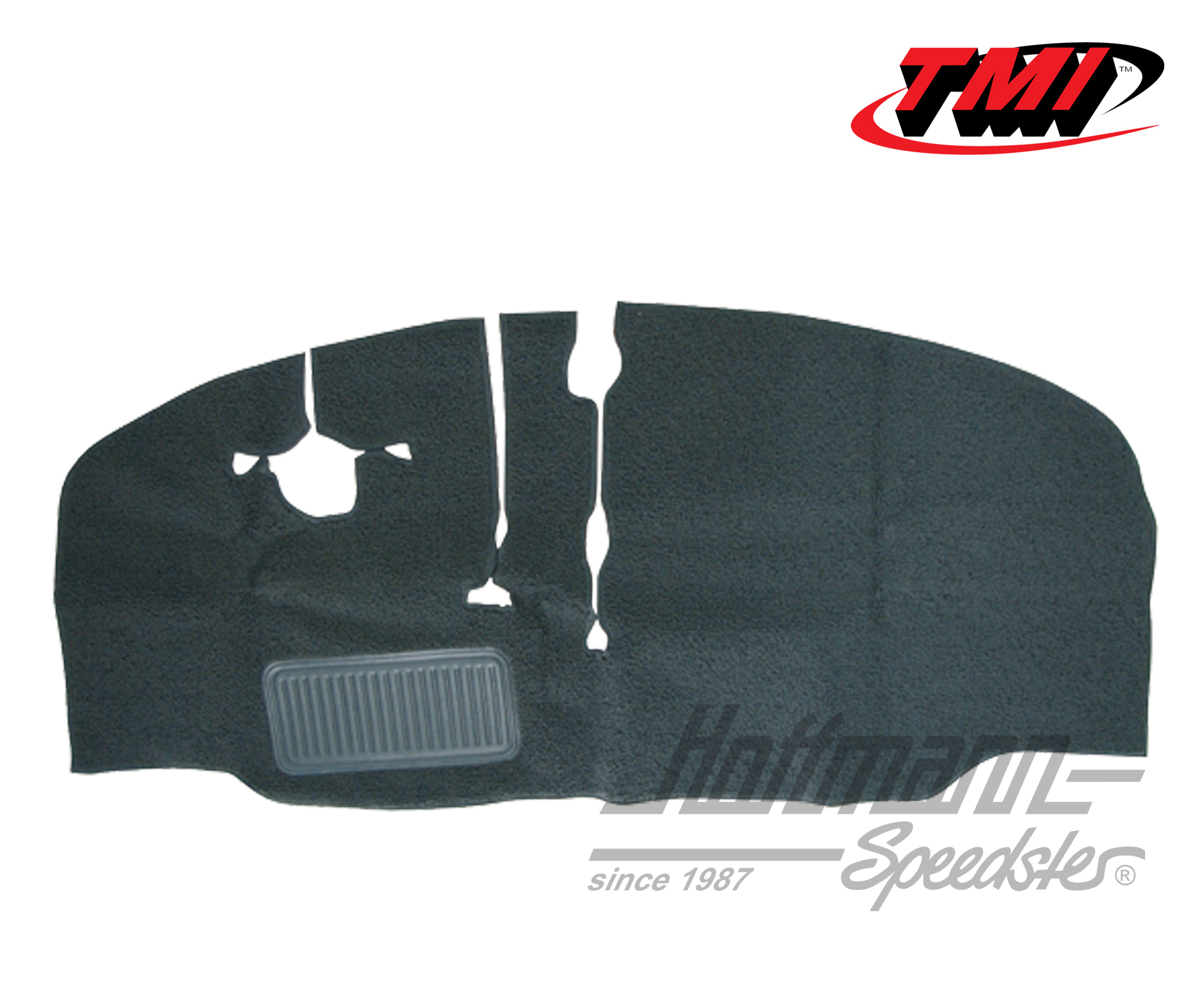 Tappeto, spazio per i piedi, Furgone T2, 67-72, grigio | 34-F2104-407 | 098-0011