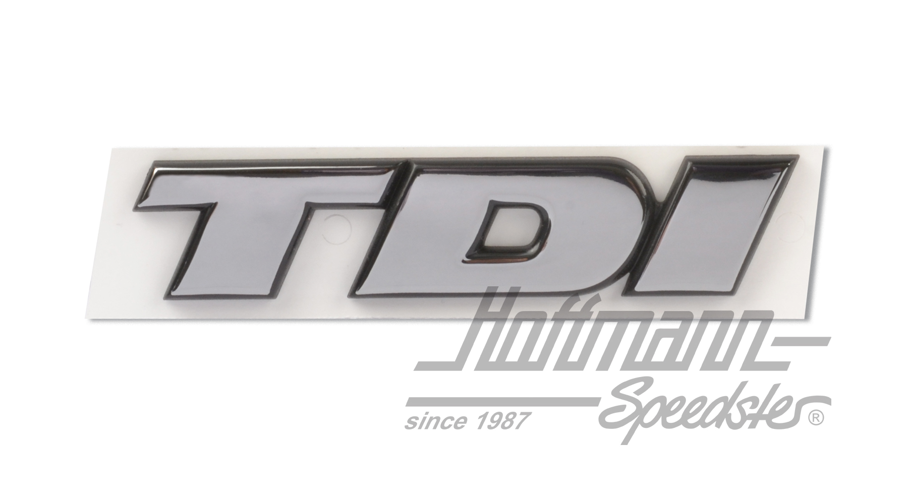 Logo, posteriore, TDI, argenteo | 701 853 675 B | 408-6573-18