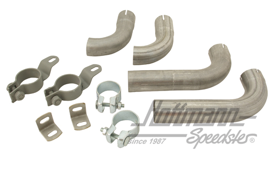 Set tubo finale di scarico con fascette, 356 B (T6), C | 616 111 007 00 | 510-0126