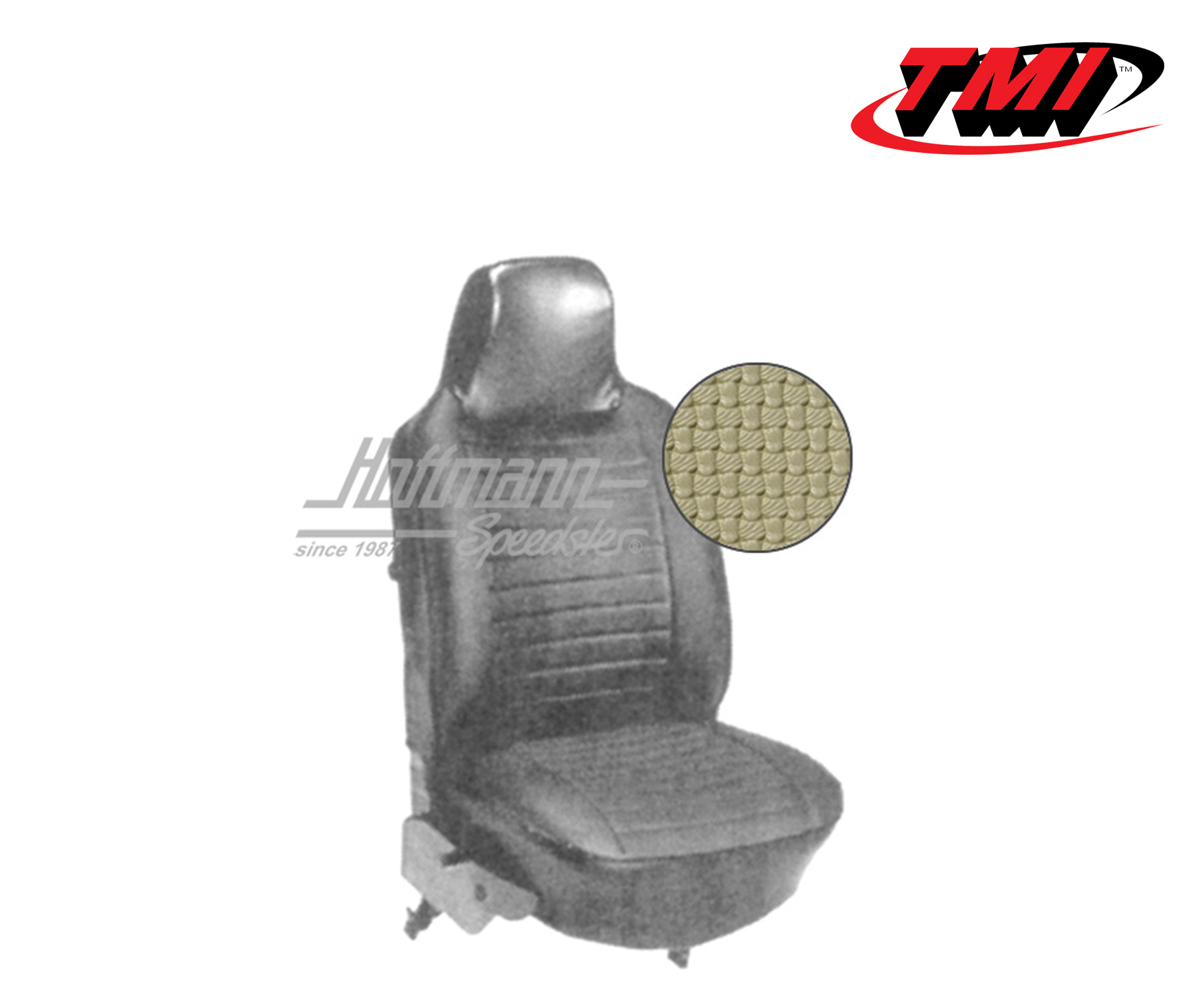 Coprisedili, Berlina, 72-73, tessuto di cestino, beige | 43-1127-04 | 055-5230