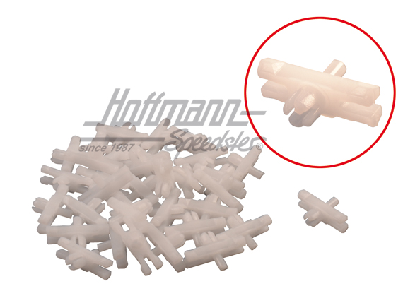 Clips per modanatura, 8.66- (34 pezzi) | 113 853 585 C | 020-2078