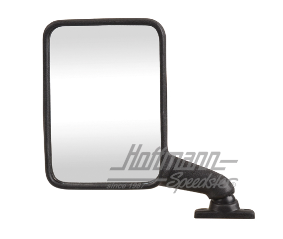 Specchietto retrovisore, Furgone T3, plastica, nero, sinistro | 251 857 513 | 370-5115-01