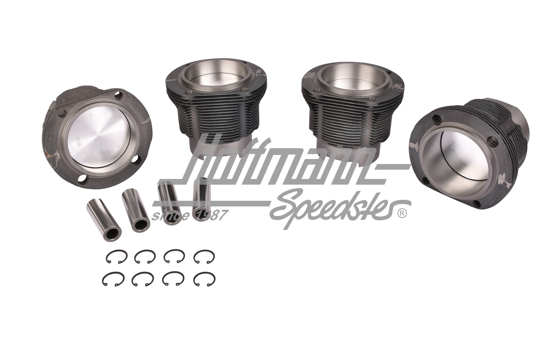 Pistoni + cilindri, 94x71mm-78mm, 2.0 (piatti)
 | VW9400T4E | 092-0683