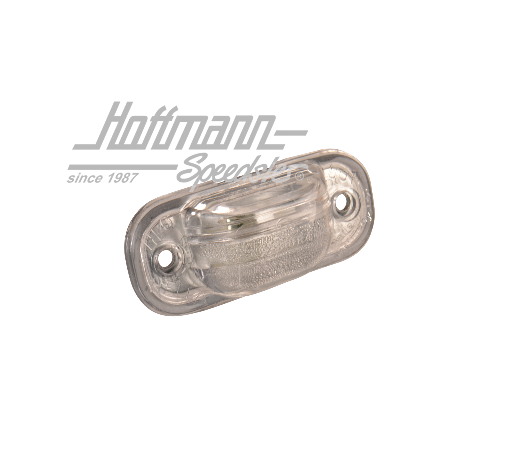 Vetro, luce di targa, Furgone T3, Hella | 251 943 021 A | 340-5100