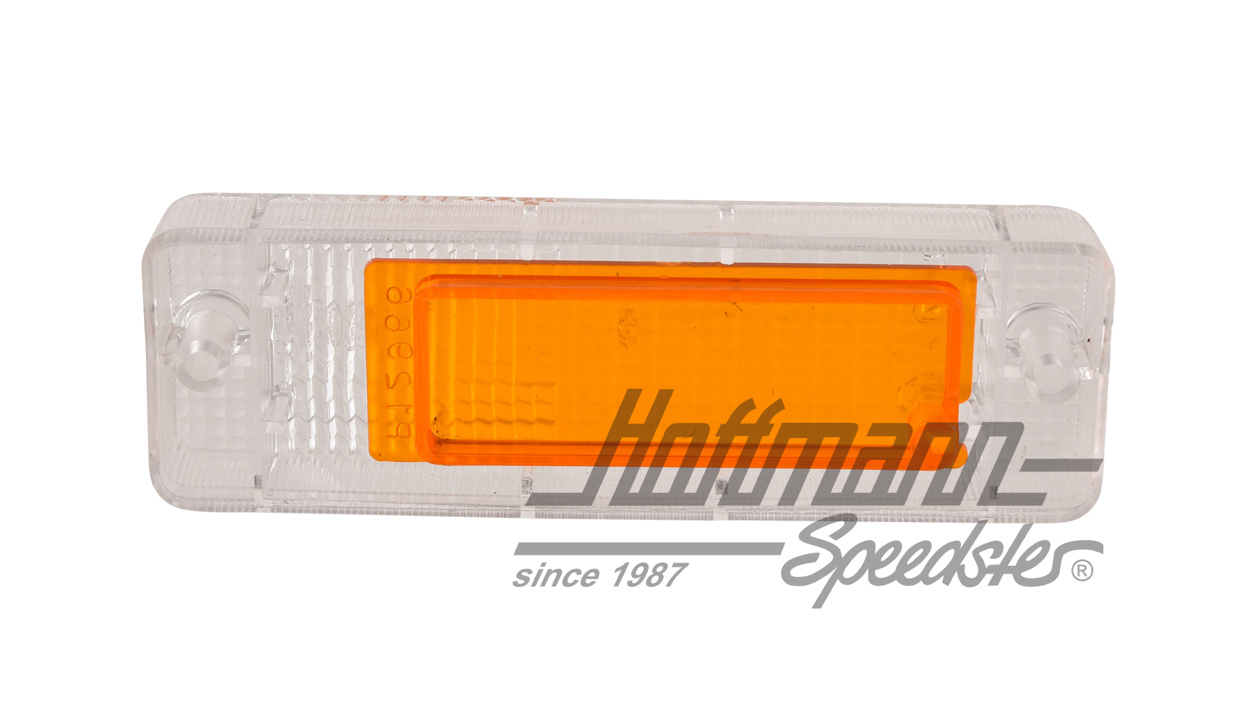 Vetro di lampeggiatore, Golf 1 Cabriolet, 88-93, bianco                                             