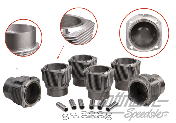 Pistoni + cilindri, 911S, 2.2/2.4, 86mm(H) | 008 911 86S | 530-0028