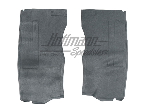 Tappeti di gomma, passaruota, Furgone T2, anteriore, grigio | 211 863 665 BGY | 098-0000-60