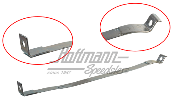 Cinghia serraggio generatore, argento cromato | 113 903 141 B silber | 010-1409-07