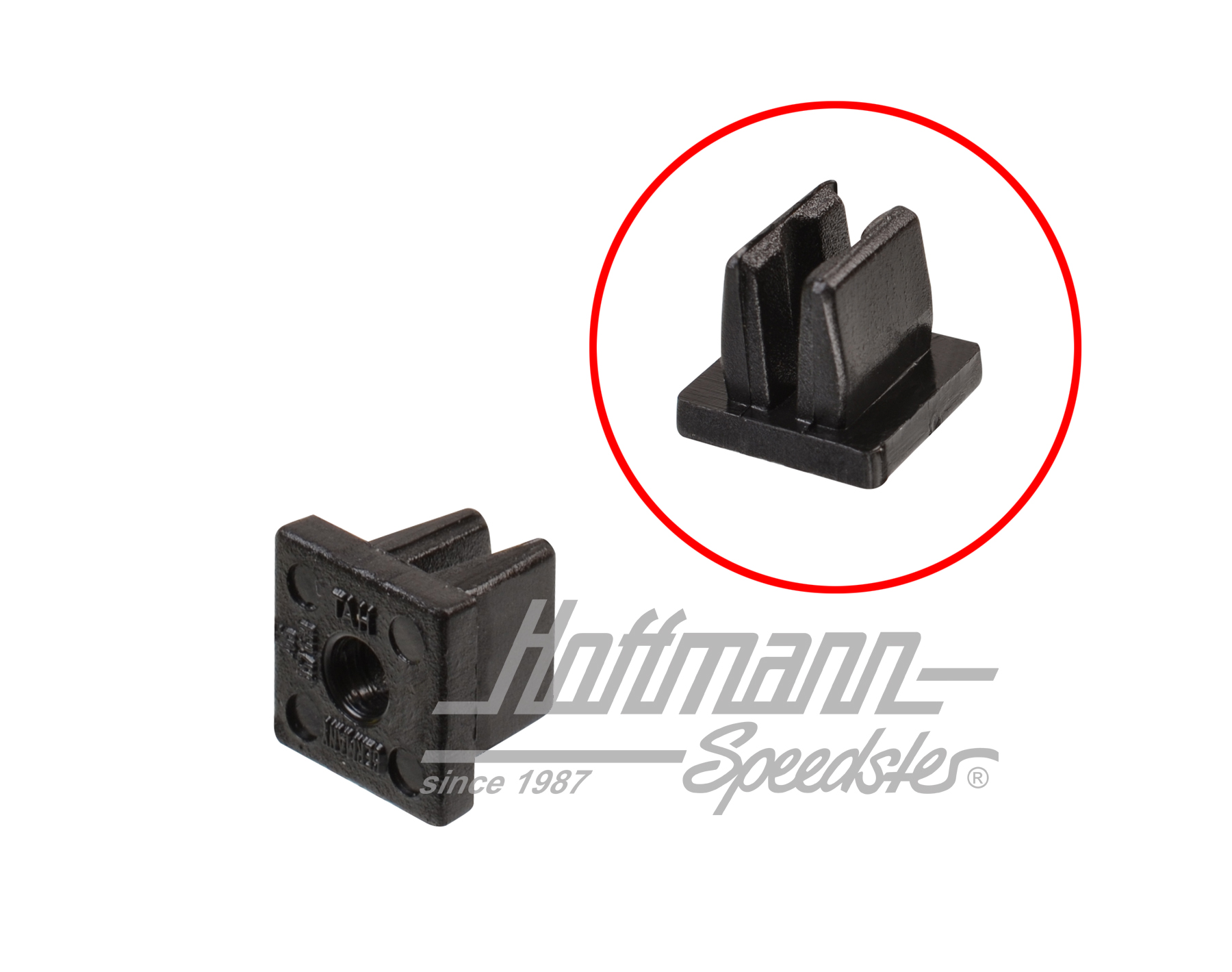 Clip, rivestimento, montante B/C/D, superiore | 705 857 639 | 408-2884-10