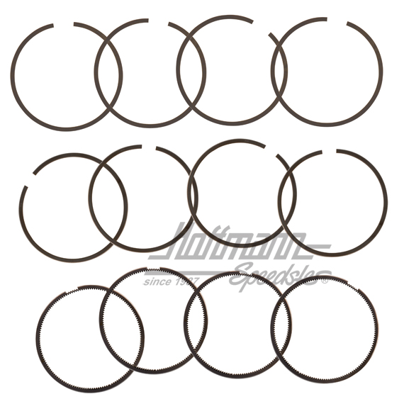 Anelli del pistone,
 1.6 Diesel, 76.5mm, 4 pistoni | 068 198 151 A | 308-0221-10