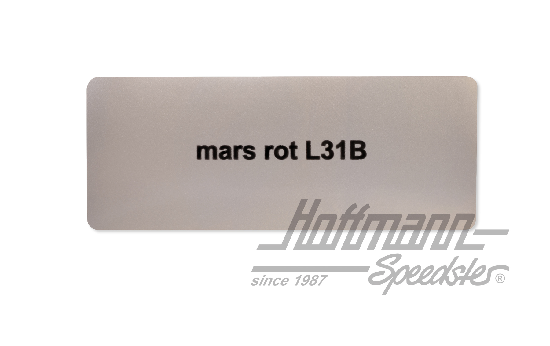 Adesivo, numero di colore L31B, rosso marte | L31B | 021-0180-08