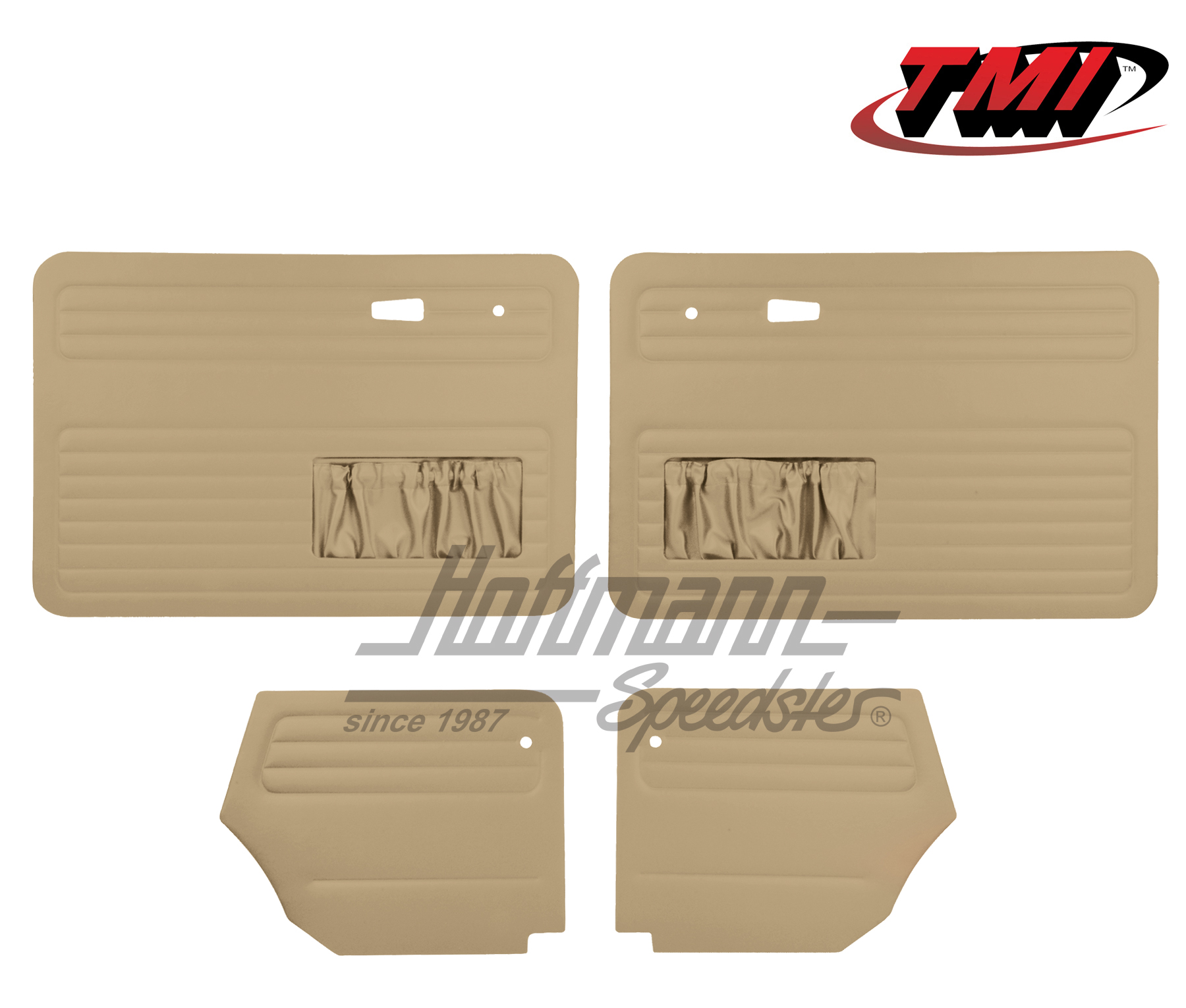 Pannelli per portiera e laterali, Maggiolino Cabriolet, 66.72-, beige | 10-1329-14 | 055-7575