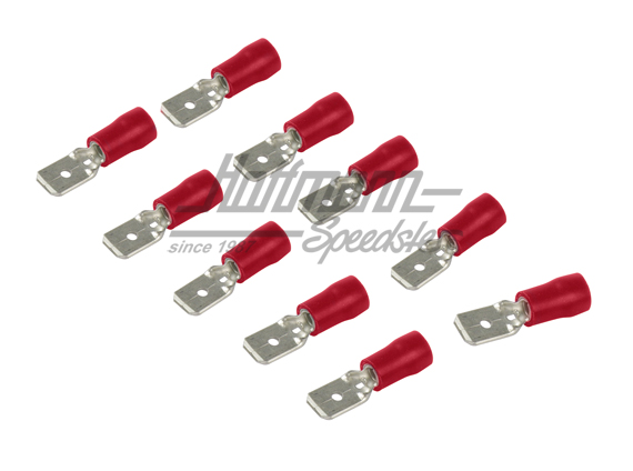 Spina piatta,  0.5-1.0 mm, rossa, 6.3 mm | 50 252 520 | 020-0833