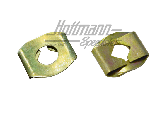 Clip fissaggio, emblema, avanti | 2TA 853 582 | 370-3680