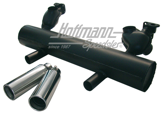 Scarico sportivo, Classic-Style, 25KW/34CV | VW 35 173 | 020-3480