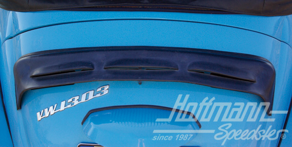 Deflettore pioggia per cofano motore, plastica, nero | AC 827990 | 020-2150