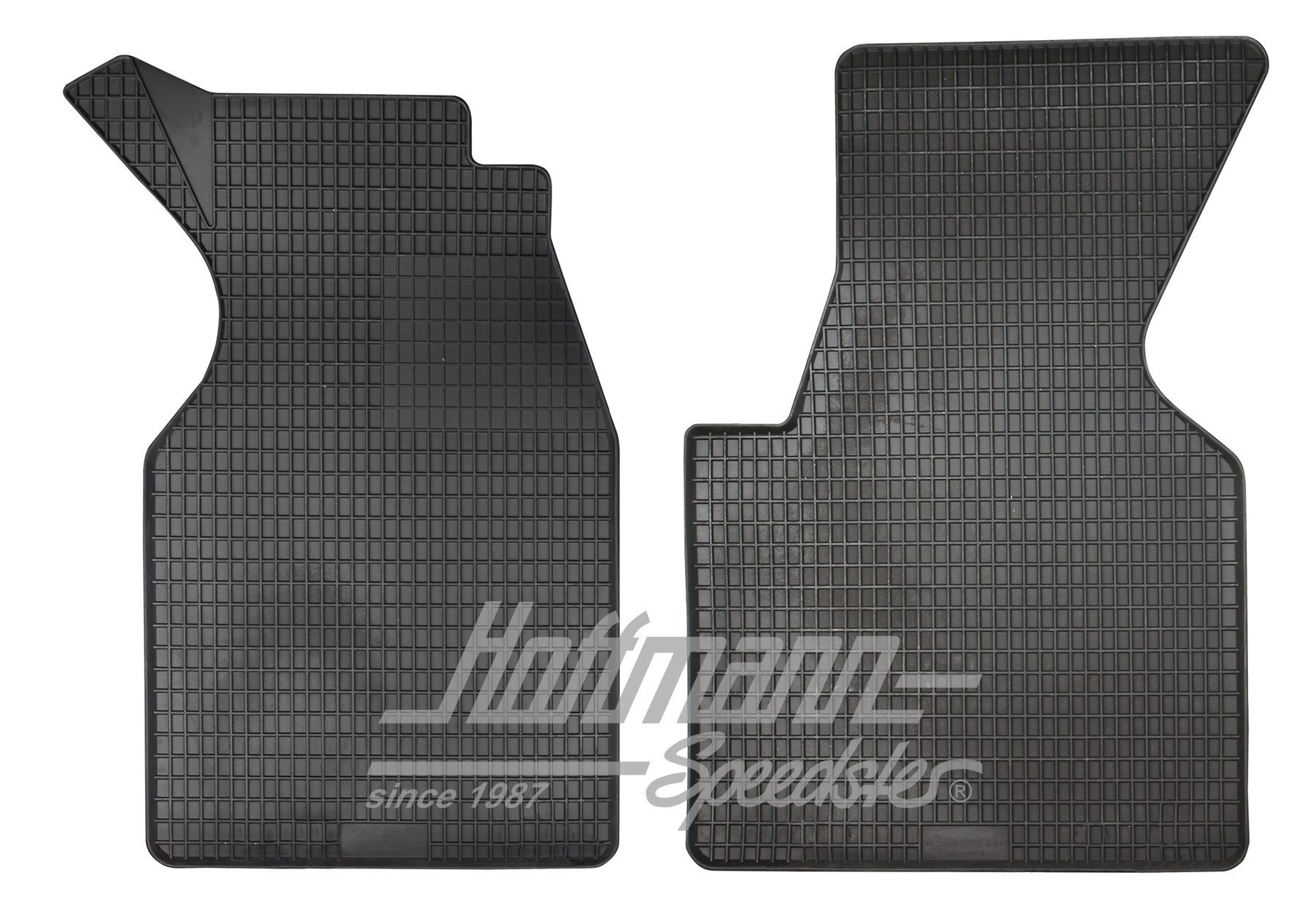 Set di tappeti di gomma, neri, 2 pezzi, Furgone T4 | 450 688 | 408-9950