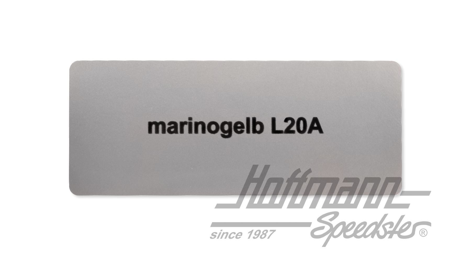 Adesivo, numero di colore L20A, giallo marino | L20A | 021-0180-05