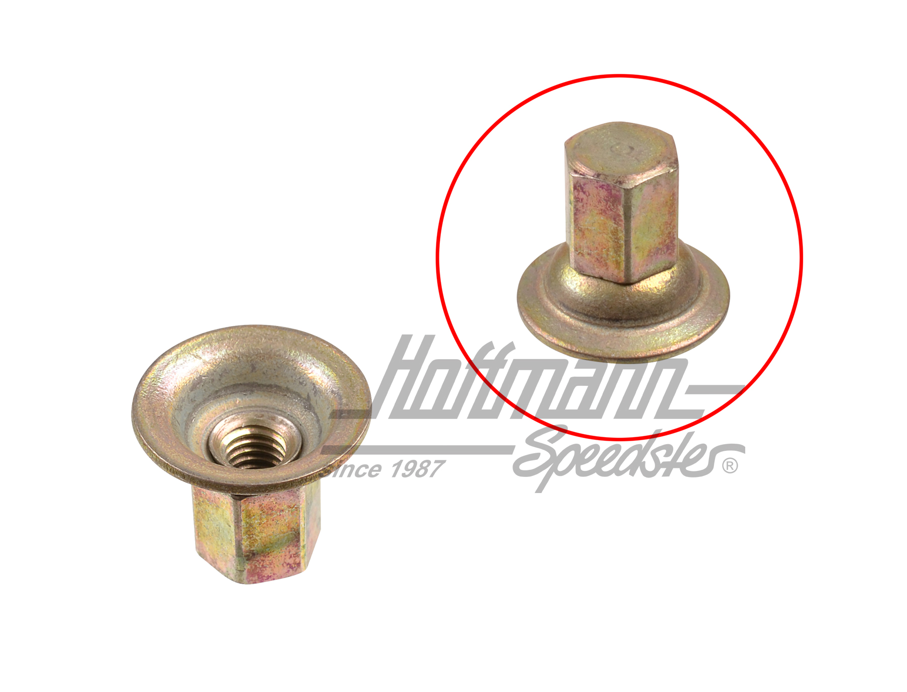 Dado cieco, bullone, fermaporta, Furgone T4 | 701 837 270 A | 408-1304