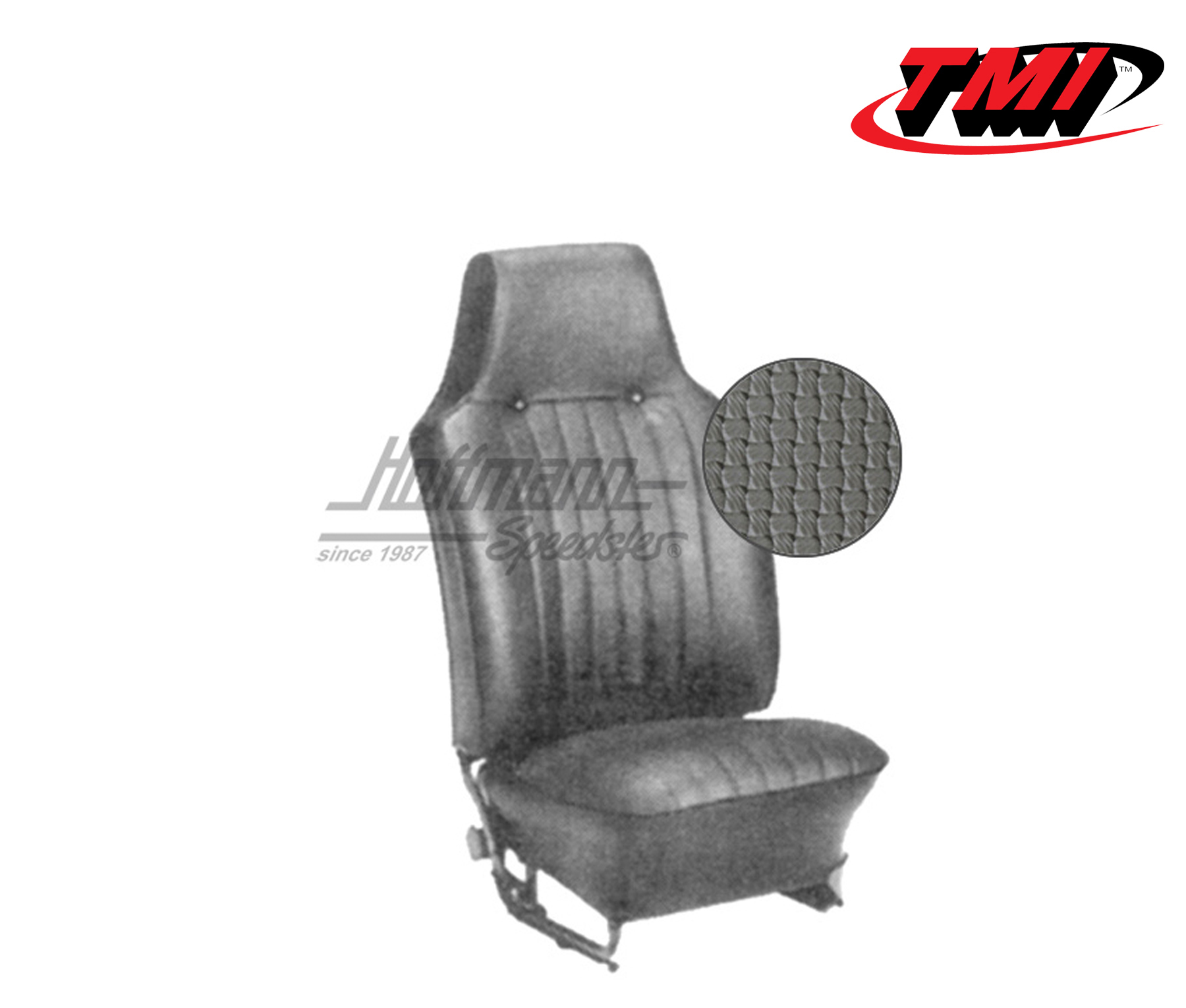 Coprisedili, Berlina, 67-69, tessuto di cestino, grigio | 43-1125-06 | 055-5735