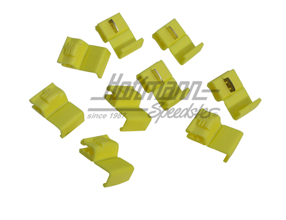 Connettore di derivazione (ladro di corrente), giallo | 713000002 | 020-0836-06