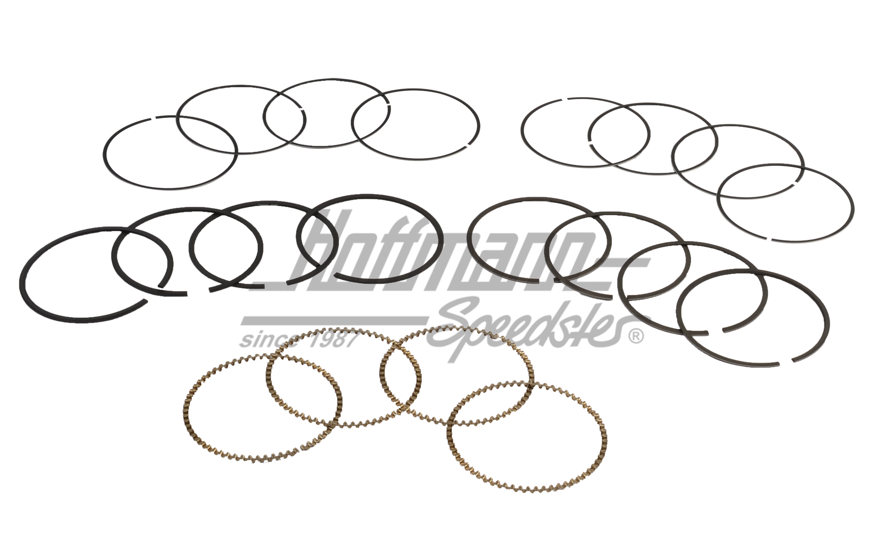 Anelli del pistone 86mm, per 4 pistoni JE | 008 11 86RJE | 505-0684-22
