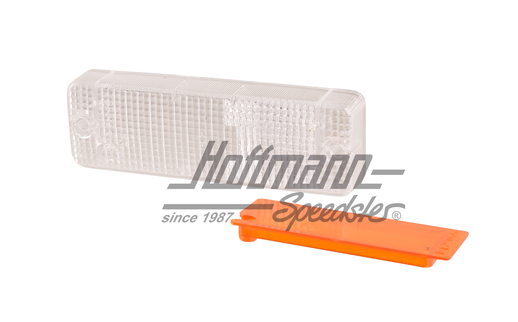 Vetro di lampeggiatore, Golf 1 Cabriolet, 88-93, bianco                                             