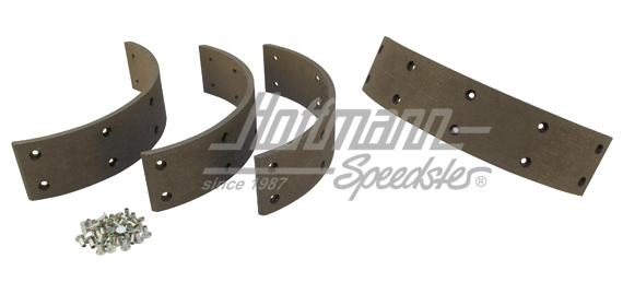 Set di guarnizioni freno, posteriore, Furgone T2/T3, 70-92 | 251 698 135 | 090-3080